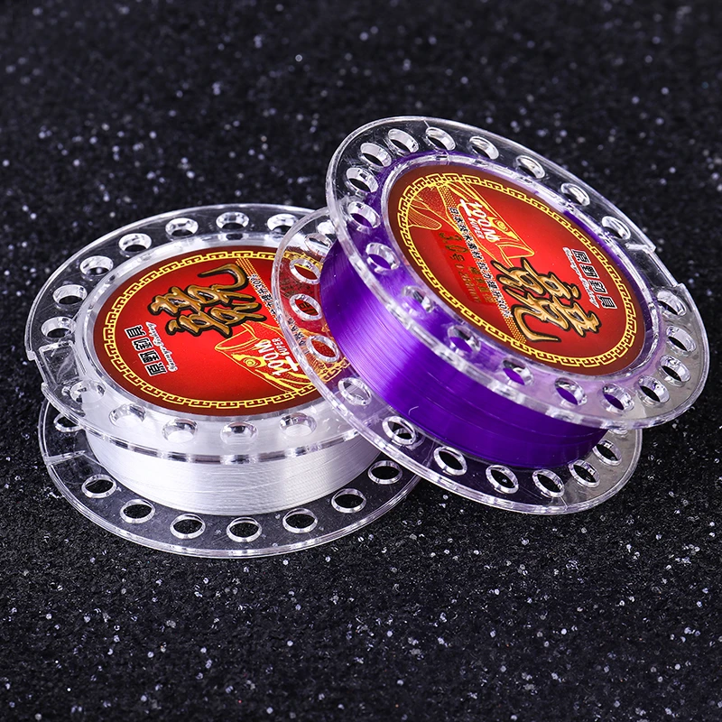 Rompin Super Strong 100M Nylon Ice fishing line for Winter Transparent Super Strong Multifilament Fluorocarbon carp fishing line Rompin Super Strong 100M Nylon Ice fishing line for Winter Transparent Super Strong Multifilament Fluorocarbon carp fishing line