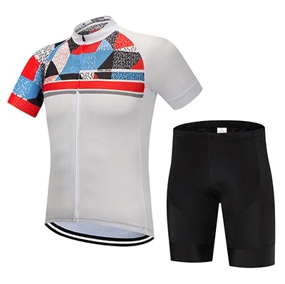 Jersey and Pants Летняя одежда для езды на велосипеде для мужчин Pro комбинезон комплект велосипедной одежды с короткими рукавами комплект одежды для велосипеда спортивный костюм Джерси MTB mallot - Цвет: Jersey and Pants