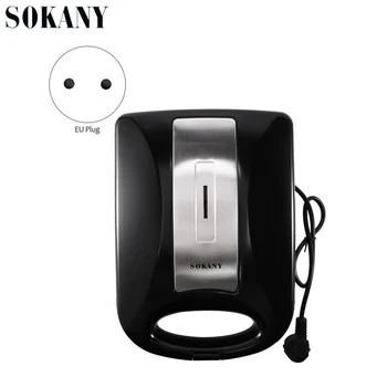 

SOKANY Electric Maker Sandwich Machine Non-Stick Pan Bubble Egg Cake Oven Household Breakfast Machine EU Plug