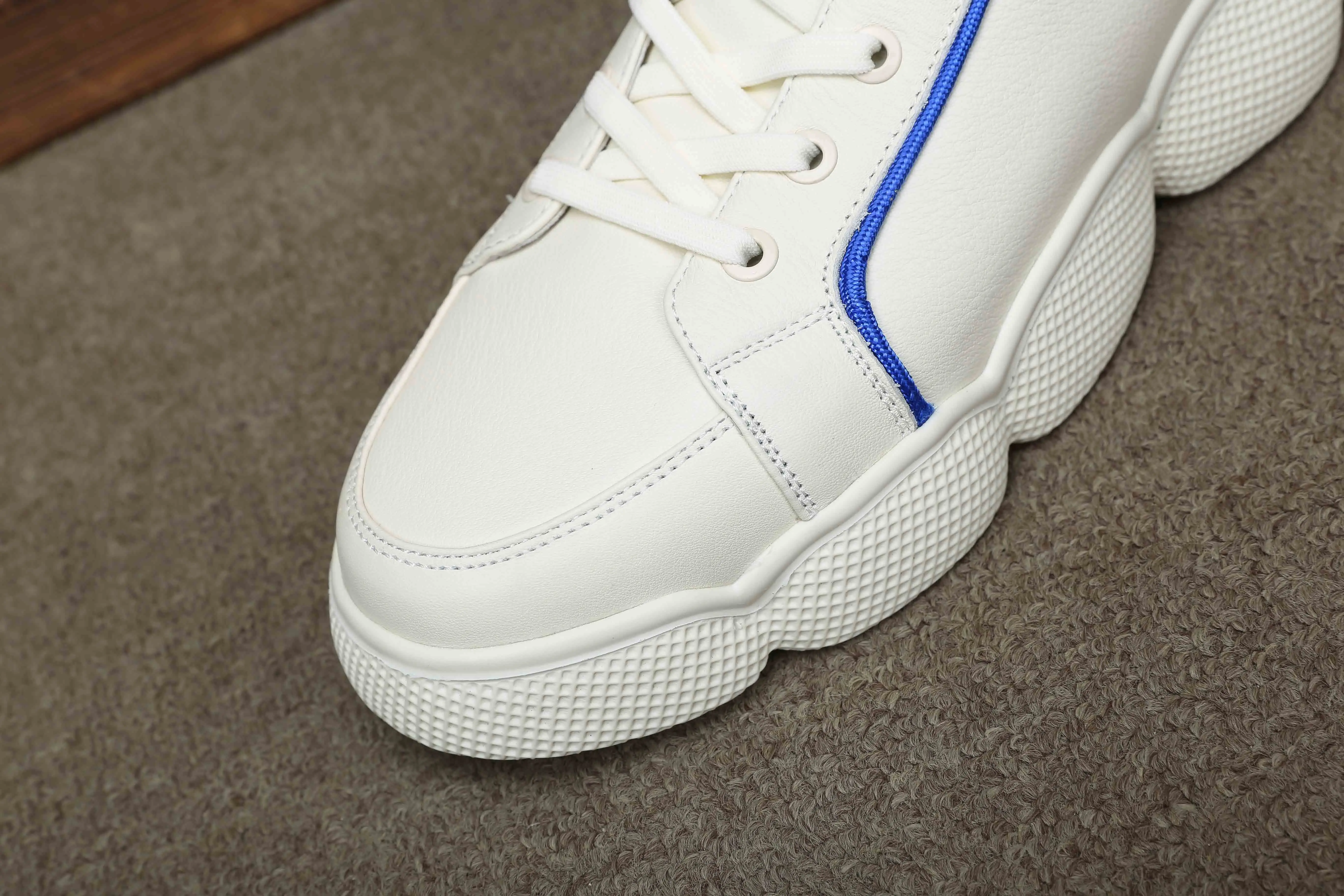 Модная белая Дизайнерская обувь Turnschuhe; Высококачественная Мужская обувь из натуральной кожи; высокие кроссовки для мужчин; коллекция года; Мужская обувь; повседневная кожаная обувь