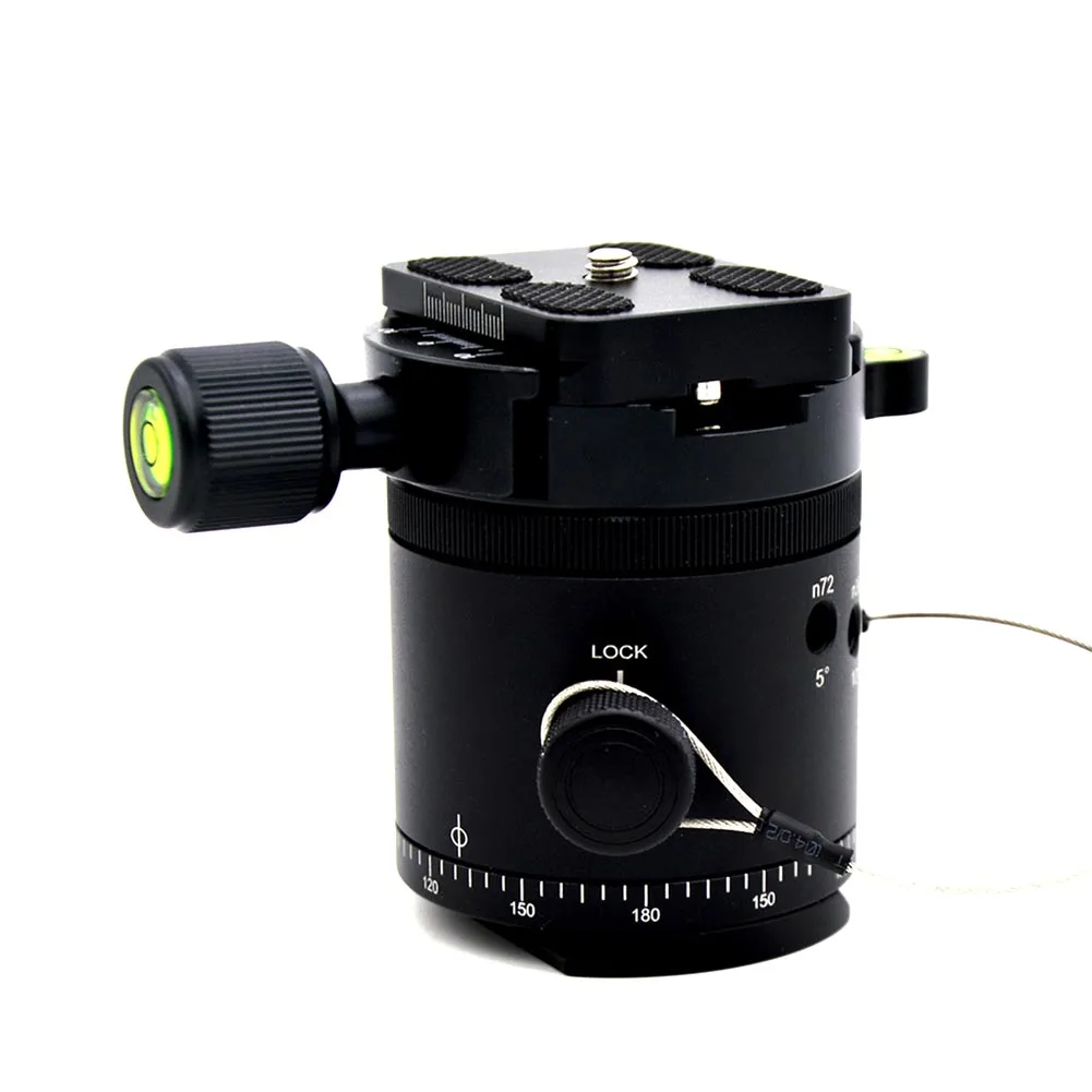 

DH-55 Aluminum Alloy Leveling Base Compatible for RRS Benro Kirk Markins Arca SUNWAYFOTO OD889