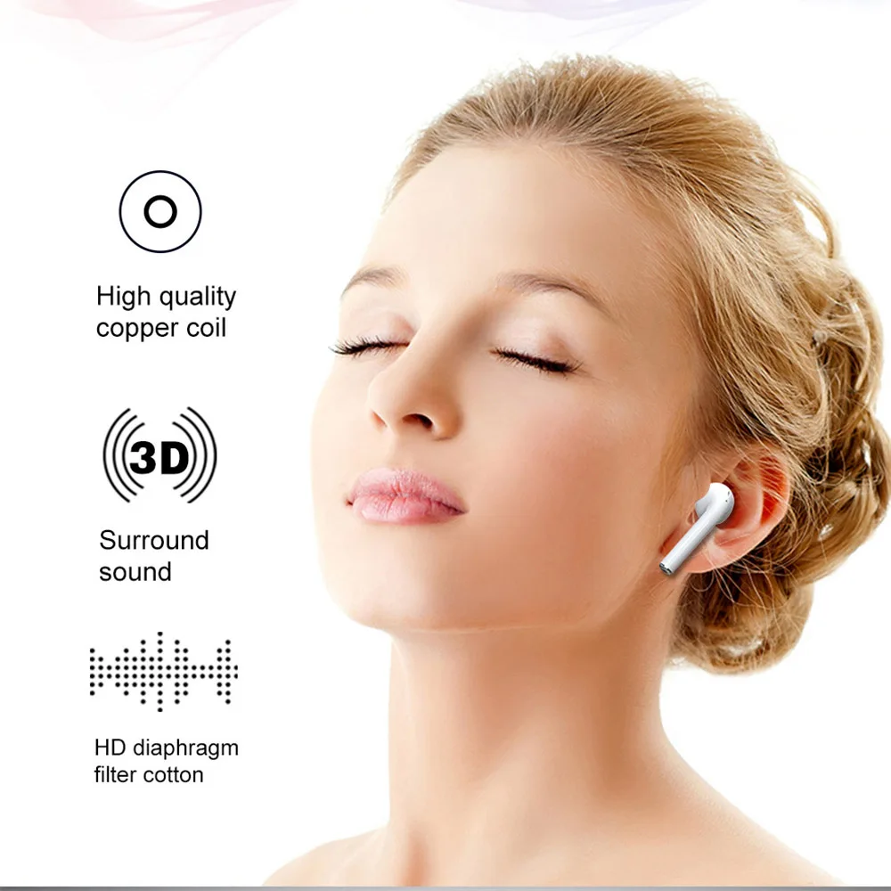 iDiskk мини наушники-вкладыши TWS наушники Bluetooth 5,0 наушники Беспроводной hi-fi звук Спорт сенсорный Управление с зарядный Чехол для мобильного телефона