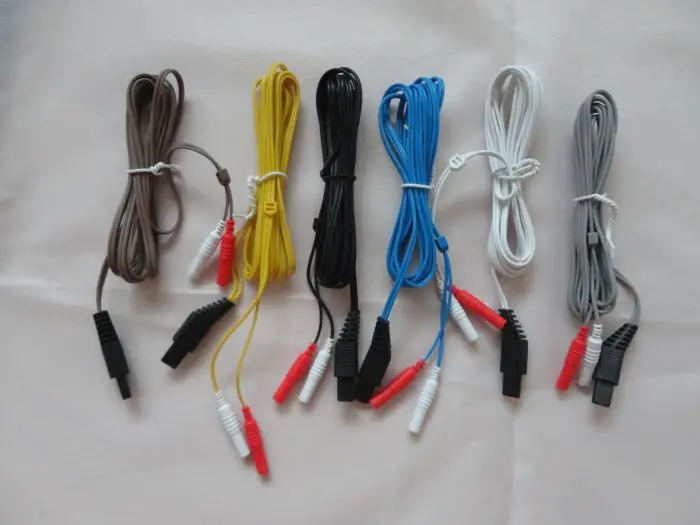 

Hua Tuo Origional Product Electroacupuncture Instrument Wire Square Mouth Wire Electrode Cable Type II Three Generations IIB Typ