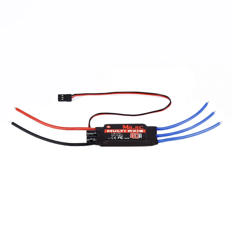 

Mr.Rc 40A Brushless Esc Speed Controller For F450/F550 Multirotor Aircraft New