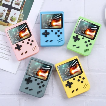 

Mini retro game console built-in 500 classic games children video game player 3inch screen portable handheld FC gaming TV player