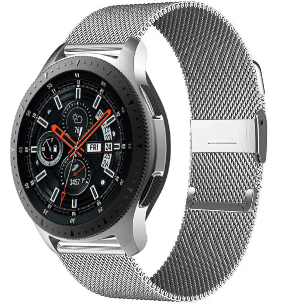 20 мм ремешок для часов Samsung Gear sport 22 S3 Frontier Classic galaxy watch active 46 42 huami amazfit bip huawei GT