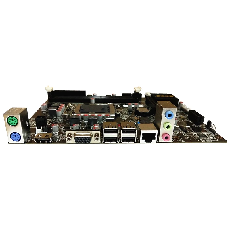 Материнская плата PANSHI PS H55 компьютера Новая с интерфейсом 1156 Pin чипсет P55|computer