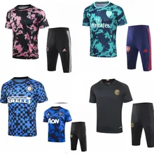 19, 20 человек, Джерси, тренировочная одежда+ укороченные брюки, нчестер ювентуз, ac psg, Arsenal, Inter milan, тренировочная майка