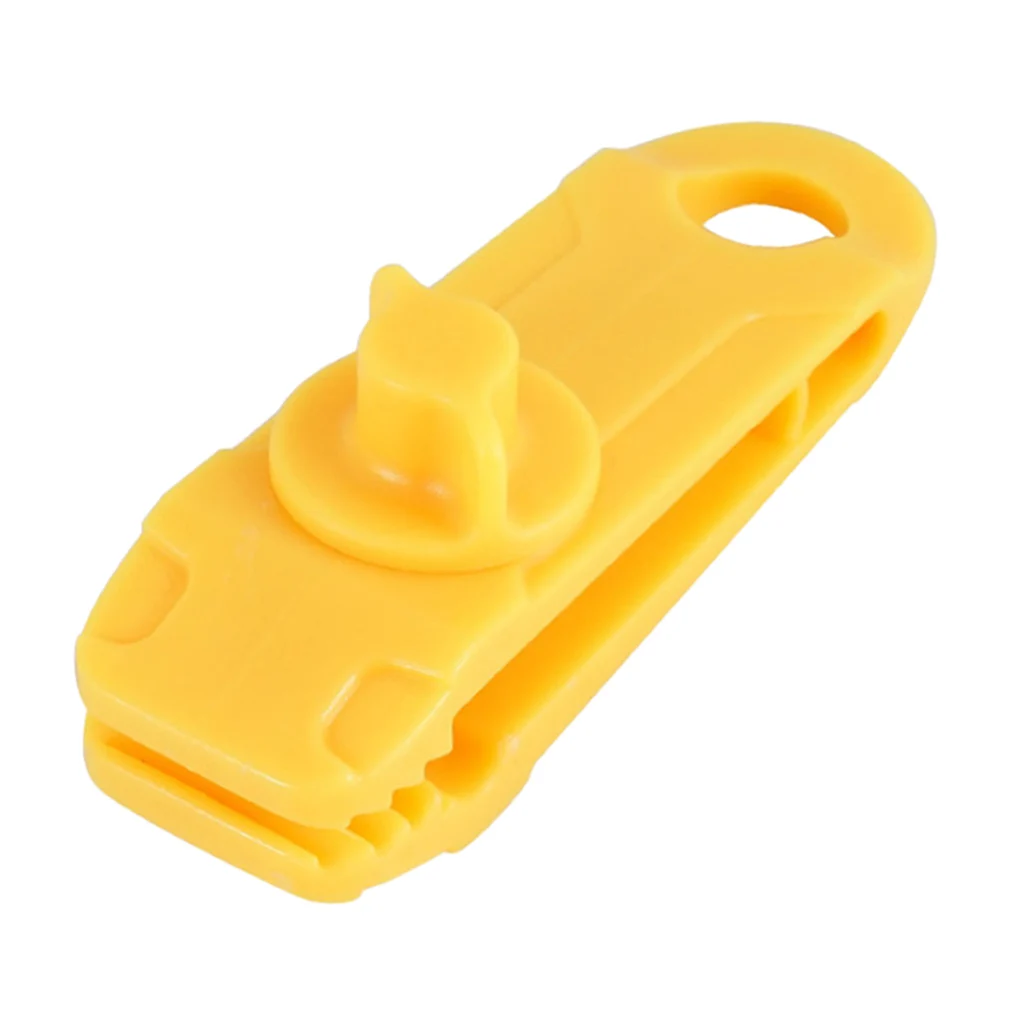 Heavy Duty Camping Tarp Clips Tent Awning Clamps Guyline Fastener Durable Lightweight Portable Outdoor Camping Accessories