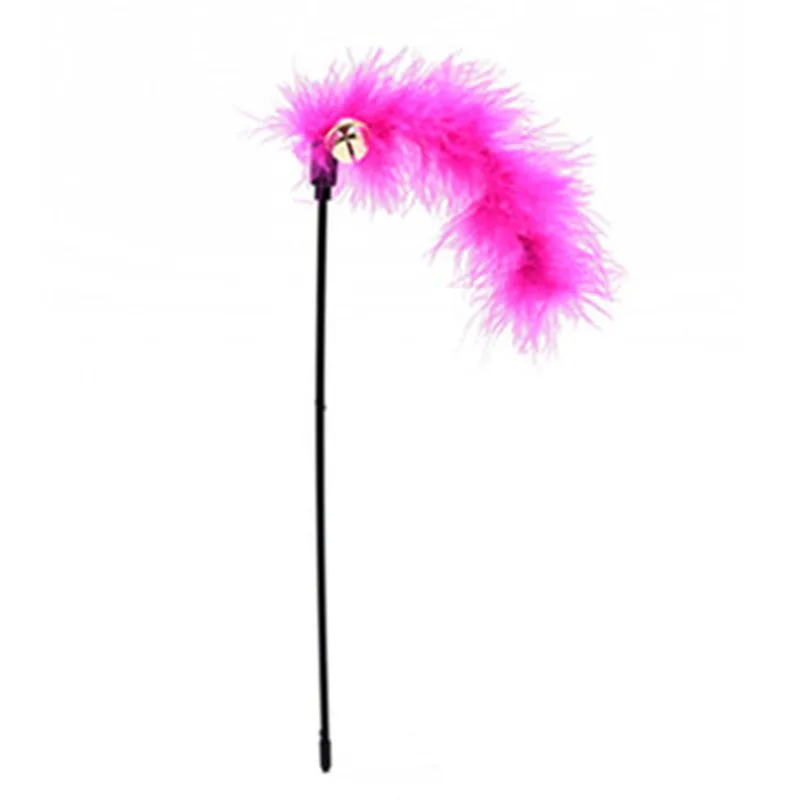 1/2/3pcs Cat Supplies Cat Toy Interactive Toy Feather Stick Ball Rattle Funny Cat and Excellent Safety Cat Toys