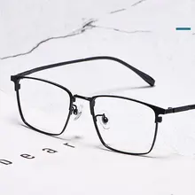 Мужские ультралегкие очки в титановой оправе деловые оптические