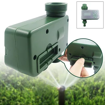 

LCD Display Automatic Controller Intelligent Irrigation Timer Water Tap Easy Use Accessories Outdoor Time Saving Clear Leakproof