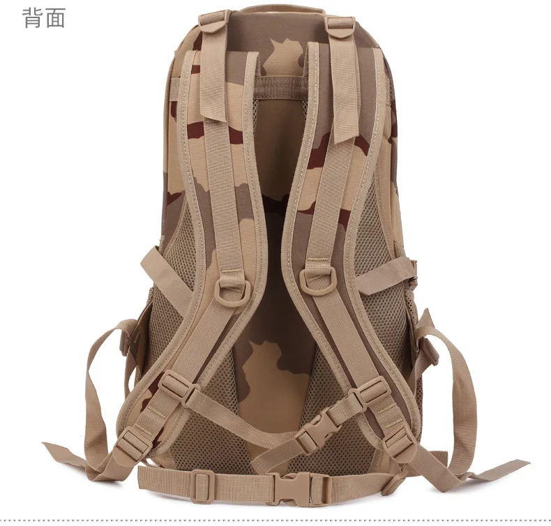 Waterproof Climbing Hiking Military Tactical Backpack Bags Camping Hunting Trekking Rucksack Outdoor Sport Camouflage Bag
