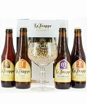 

Cerveza Especial Trapense La Trappe Dubbel 4X33 Cl + Copa