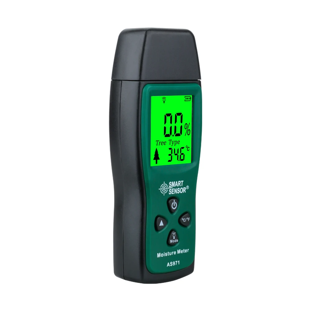 Wood Moisture Meter Humidity Tester Timber Damp Detector paper digital Moisture Meter Test wall moisture analyzer Range 2%~70%