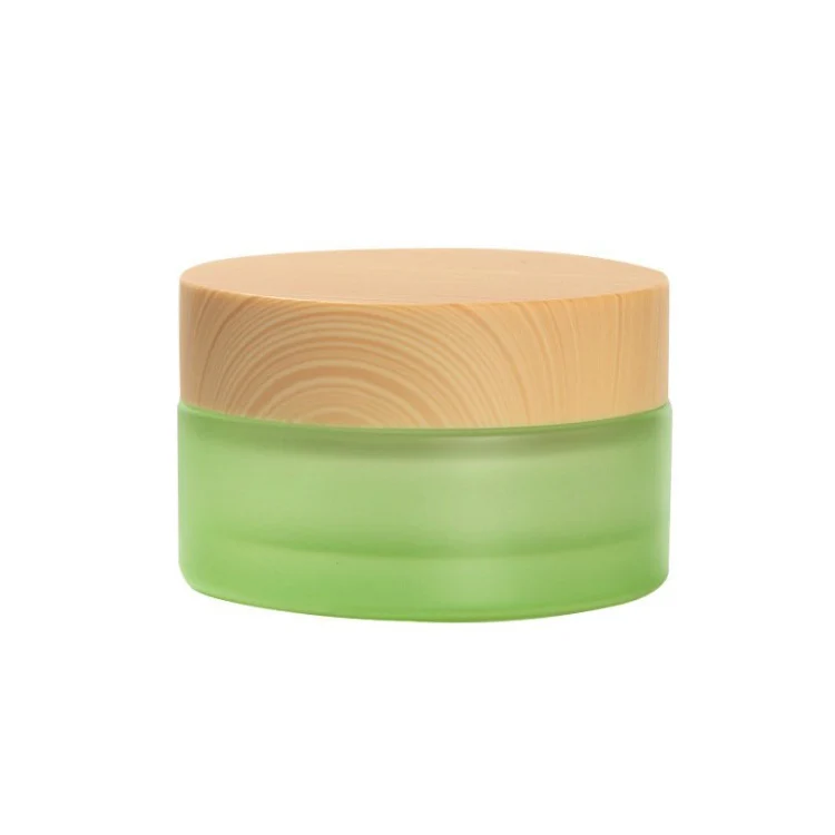 30G High Grade Wood Grain Cover Green Empty Packing Portable Small Cream Bottle Eye 10pcs/lot | Красота и здоровье