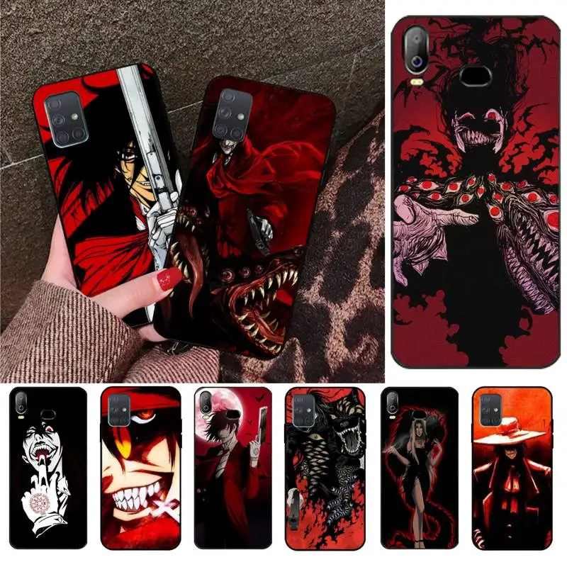 Чехол для телефона аниме Hellsing Alucard Samsung Galaxy A01 A11 A31 A81 A10 A20 A30 A40 A50 A70 A80 A71 A91 A51|Бамперы|