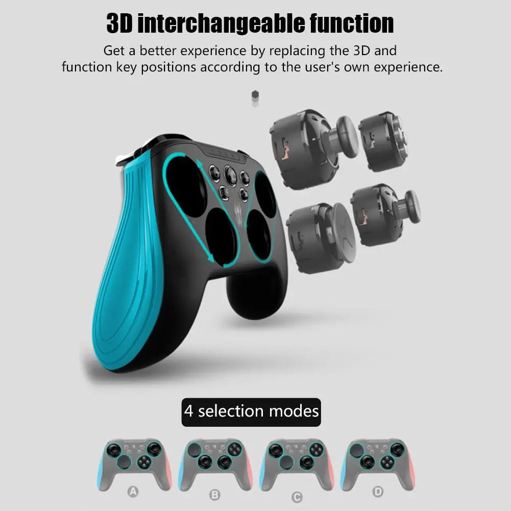 Игровой контроллер, геймпад, Bluetooth 4,0, беспроводной пульт дистанционного управления, игровой коврик для NS Switch, Android, игровая консоль, плеер