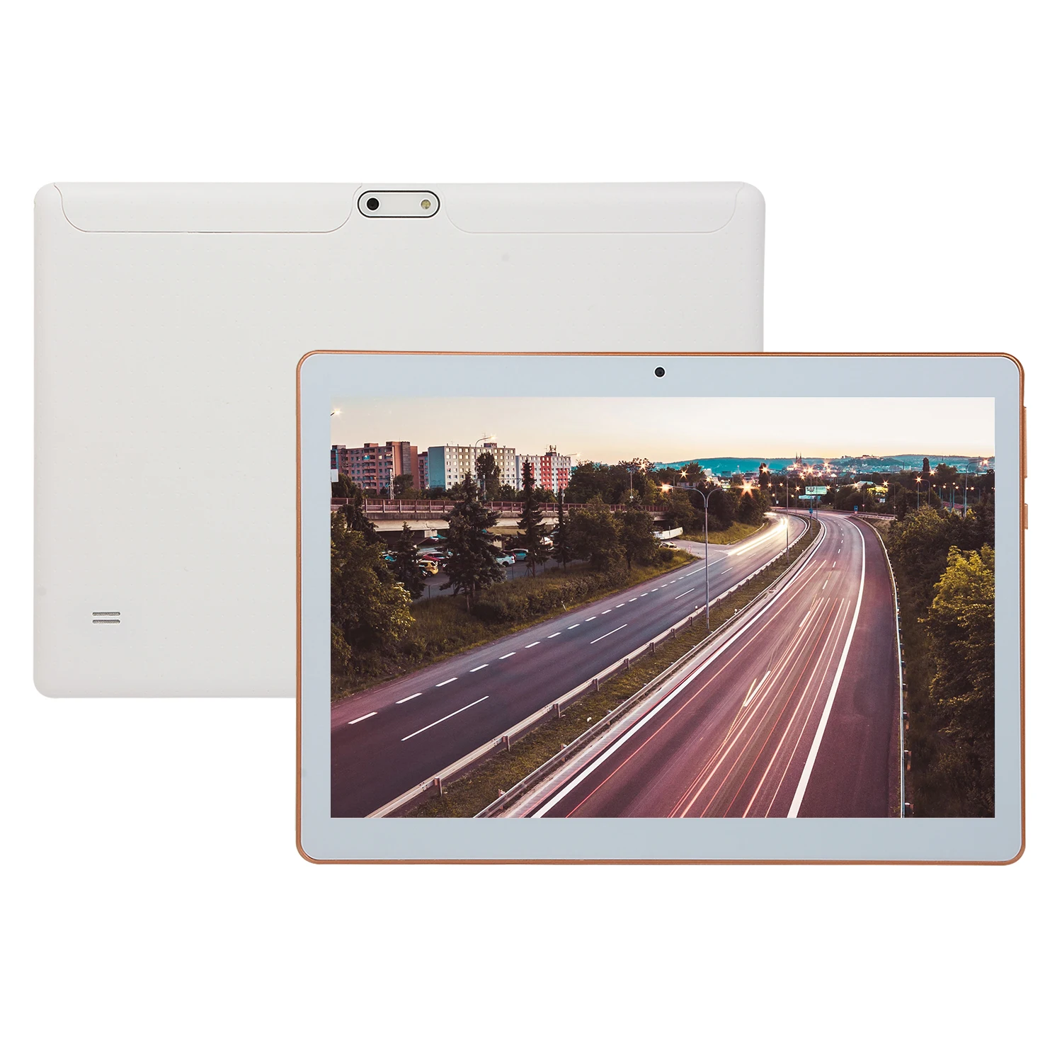 white WiFi планшетный ПК 12800*800 ips экран 10 дюймов десять ядер 6G+ 64G Android 8,0 Dual SIM планшет с двумя камерами gps телефон Pad - Комплект: white