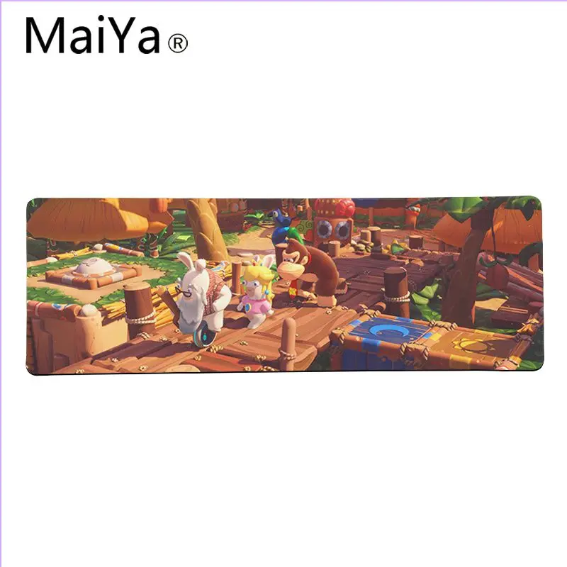 Lock Edge 30x80cm Maiya высокое качество Donkey Kong силиконовый большой/маленький коврик для мышки игра большой коврик для мыши клавиатуры коврик - Цвет: Lock Edge 30x80cm