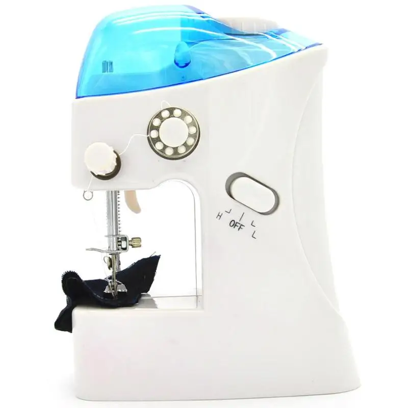 

Mini Portable Handheld Electric Sewing Machine Stitch Needlework Sew Tool