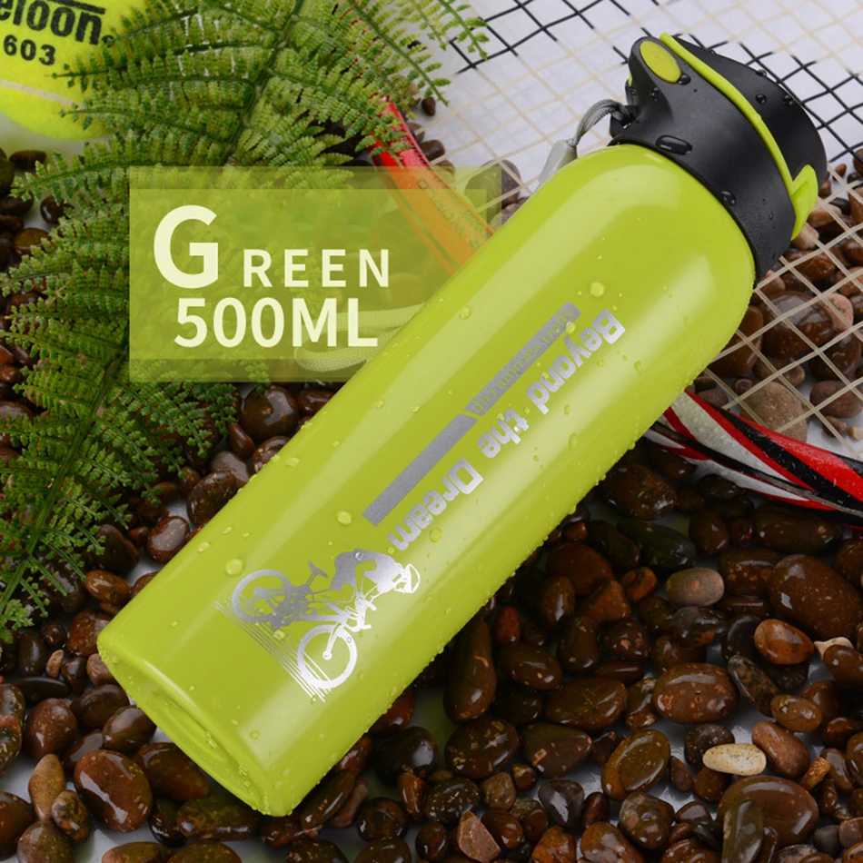 Sports Portable Thermos Water Bottle Vacuum Hydro Stainless Steel Flask Tumbler Straw One Button Open Thermo Cup