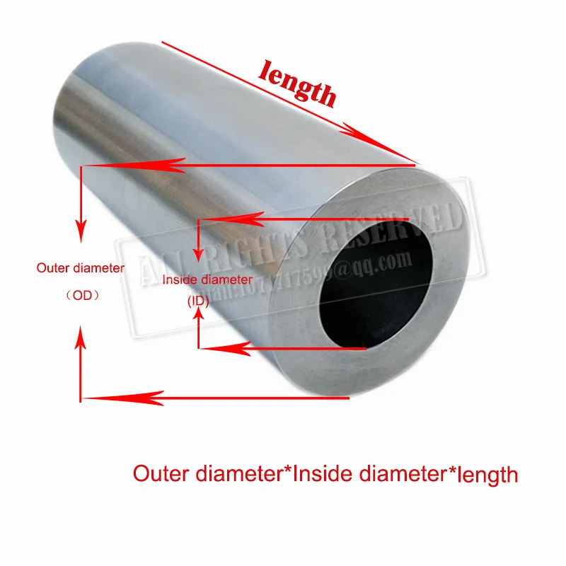 titanium tubing 6mm 8mm 12mm titanium seamless tube alloy ASTM GR1 GR2 titanium exhaust pipe titanium steel