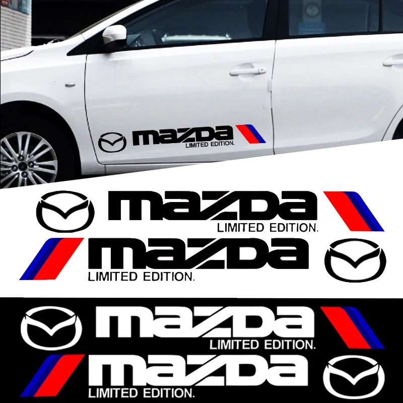 

Car Door Stickers Side Sticker Auto Car Body Stripe Sticker for Mazdas 5 6 323 626 RX8 7 MX3 MX5 Atenza Axela Car Accessories