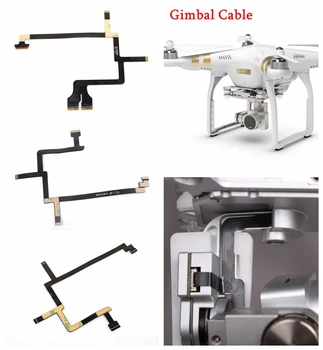 

PTZ Flexible Ribbon Flat RC Cable For DJI Phantom 3 SE Standard Adv Pro Replacement Repair Parts Gimbal Camera Drone Accessories