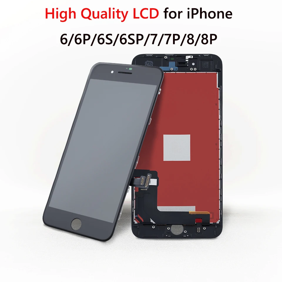 ЖК экран для iPhone 8 plus 6 6s дисплей в сборе с 3D сенсорным экраном 7P сенсорный