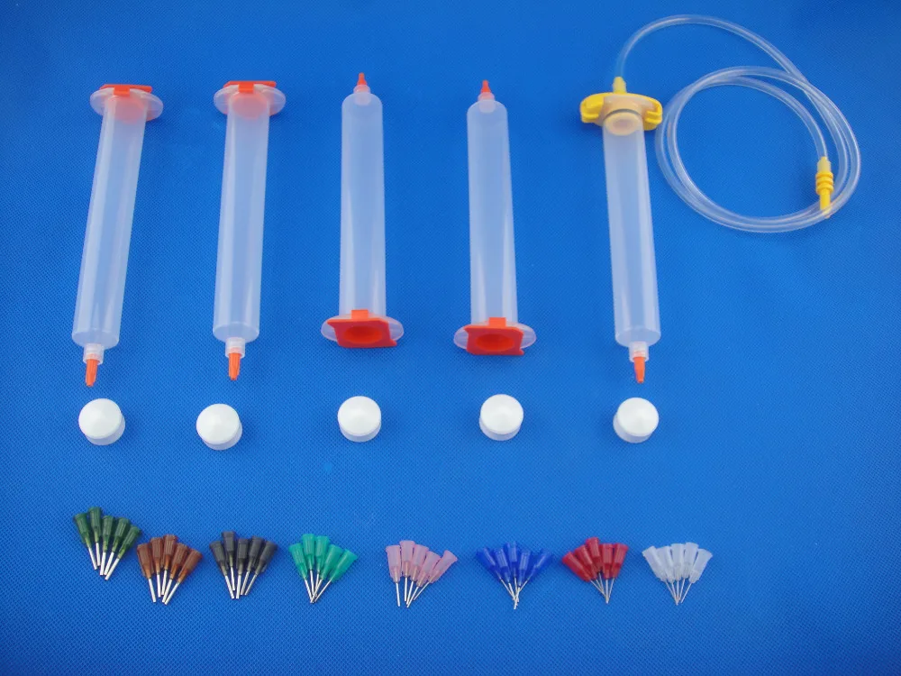 55cc Syringe Solder Paste Adhesive Glue Liquid Dispenser And Dispensing