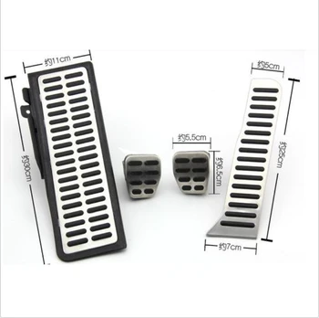 

Details about Fuel Brake Footrest/Dead Pedals For VW Tiguan 2010 2011 2012 2013 2014 MT
