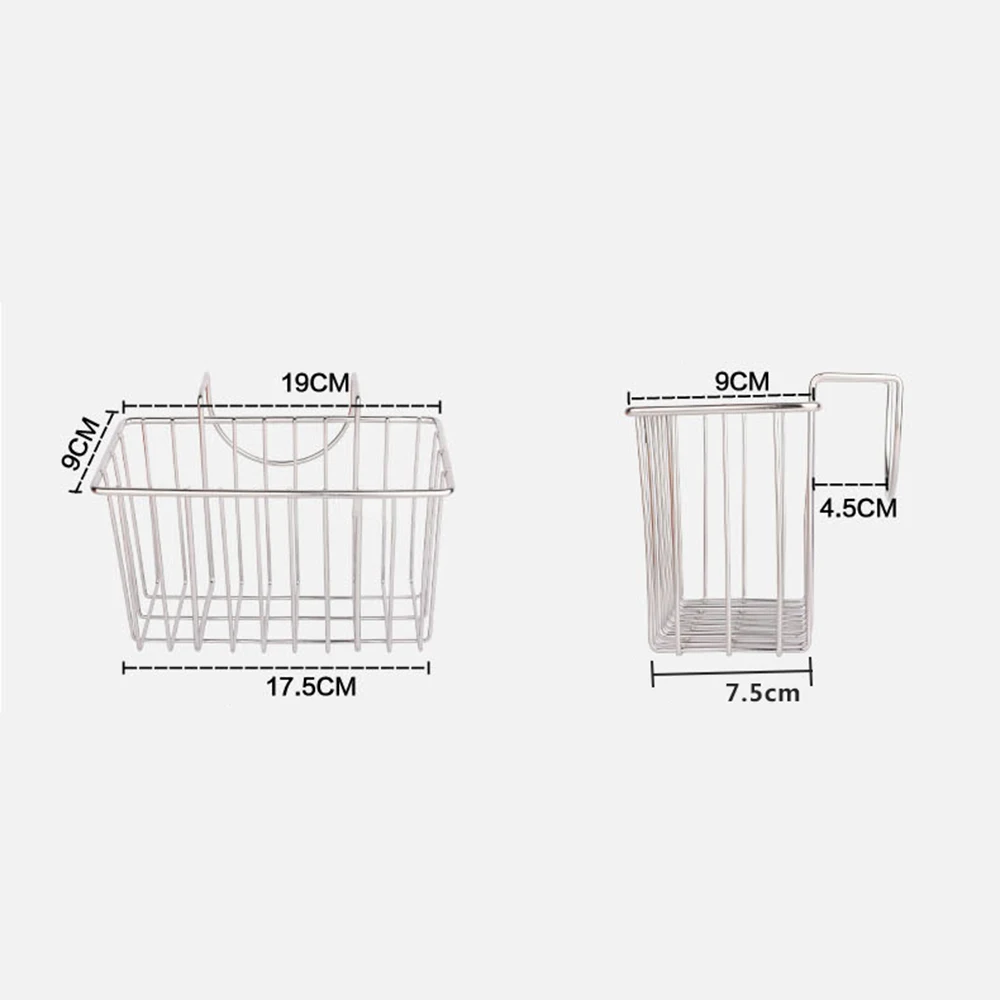 Кухонная стойка для раковины Подвеска из нержавеющей стали губка держатель полотенец раковина сушилка Корзина инструмент для чистки органайзер для хранения