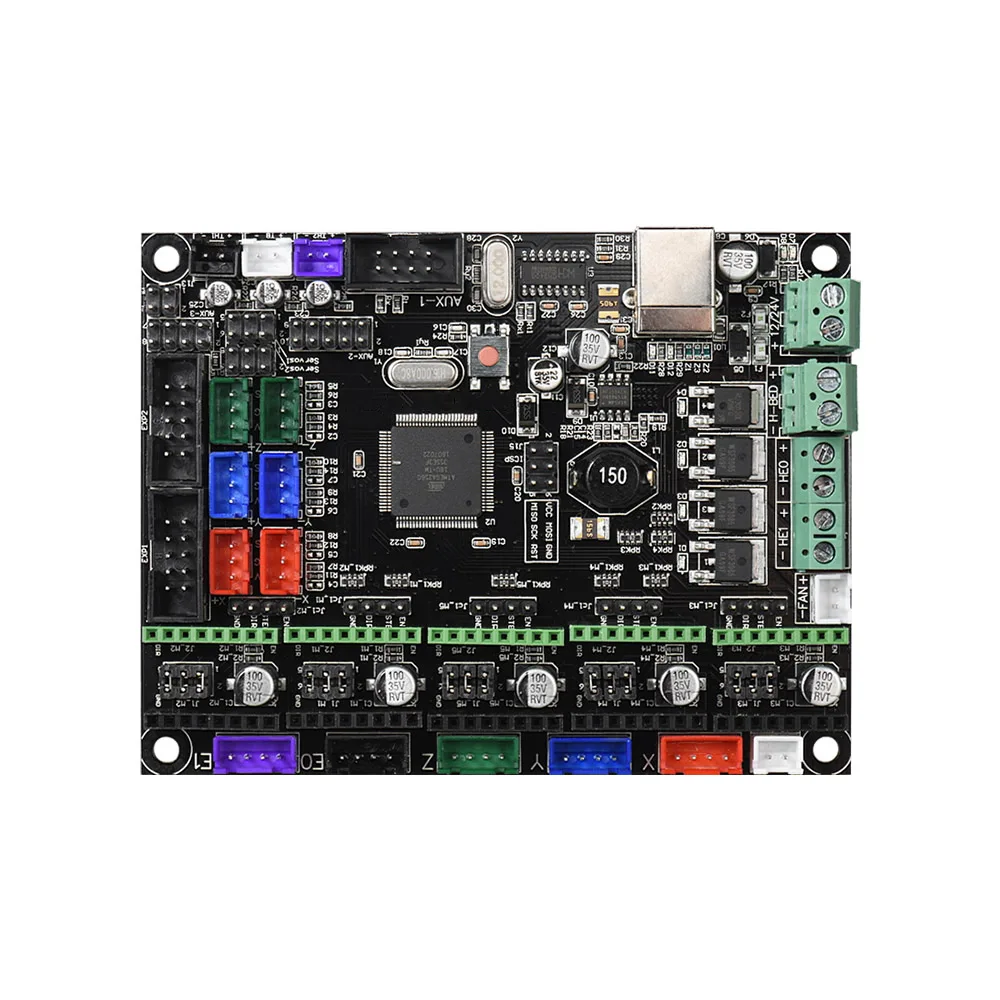 GEN-L V1.0 материнская плата 3d принтер с TFT32 3,2 дюймов Полноцветный Сенсорный экран Поддержка U диск функция памяти