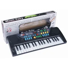 Детская многофункциональная электронная клавиатура, обучающая электронная клавиатура, детская электронная клавиатура с микрофоном Cha