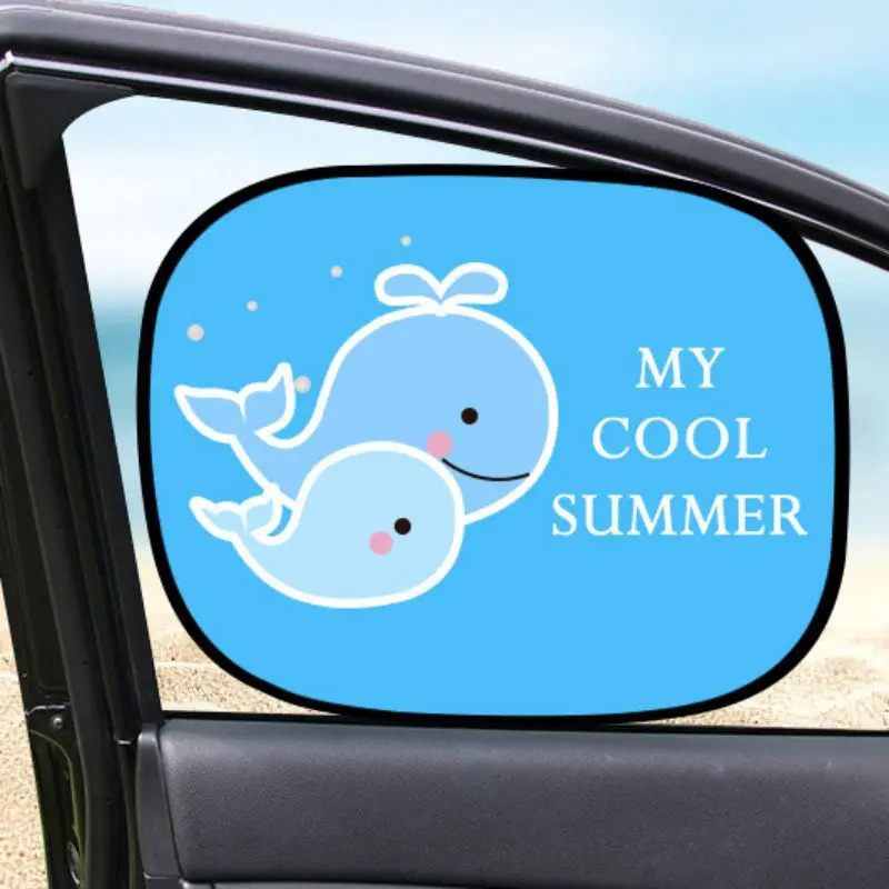 Хит продаж 2 шт. автомобильный солнцезащитный козырек с изображением автомобиля