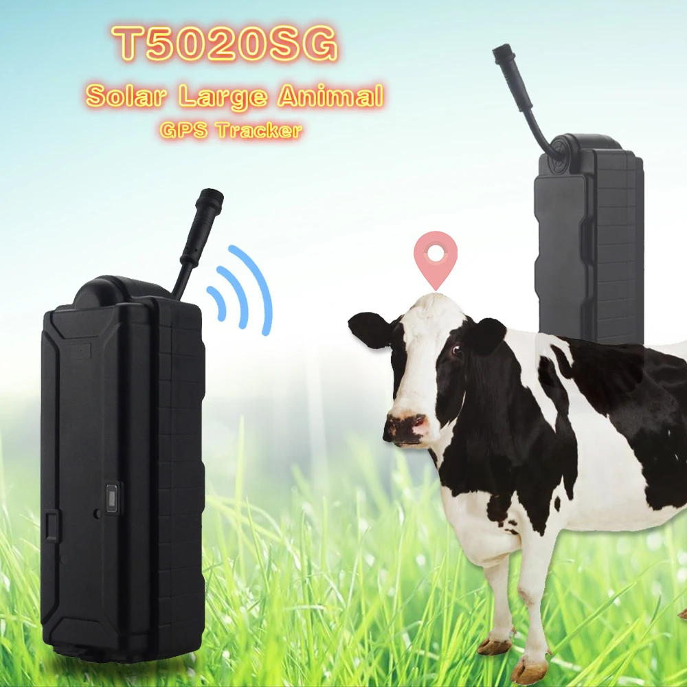 GPS трекер с питанием от солнечной батареи для коров и овец T5020SG|GPS-трекеры| |
