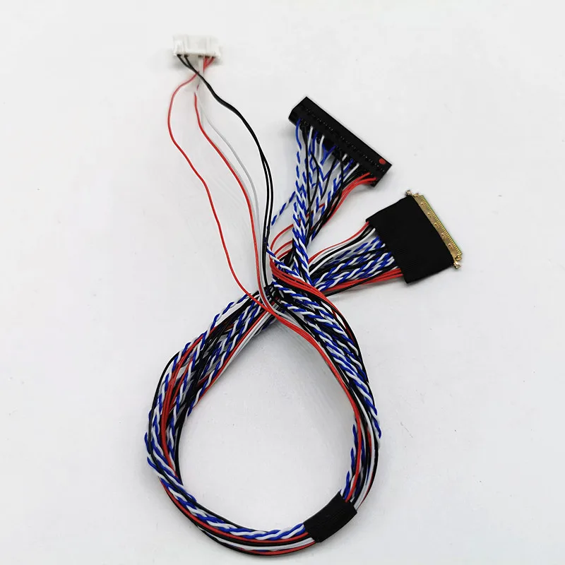 IPEX 40 Pins Pitch 0.5mm 2 ch 6-bit For 14.0/15.6/17.3/18.4 " 2 Channel 6 Bit LED LCD LVDS Scherm Kabel Voor Display