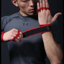 Фитнес Спорт Тяжелая атлетика защита рук силиконовые противоскользящие тренировки половина пальцев перчатки гимнастика захваты перчатка для тяжелой атлетики