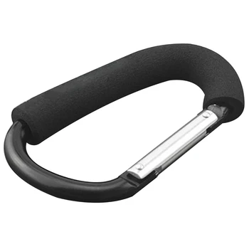 

Durable Shopping Bag Universal Portable Metal Accessories Practical Wear Resistant Baby Stroller Wheelchair Hanging Hook