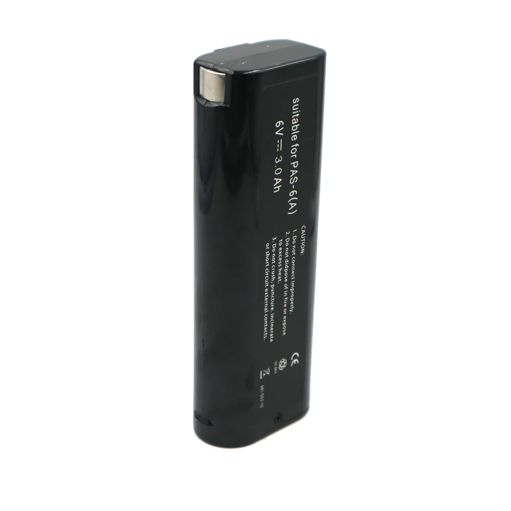 Relacement для Paslode 6В 2000 мА/ч, BCPAS-404717 BCPAS-404717HC 404400 404717 900400 900420 900421 900600 901000 никель-кадмиевый аккумулятор 6В