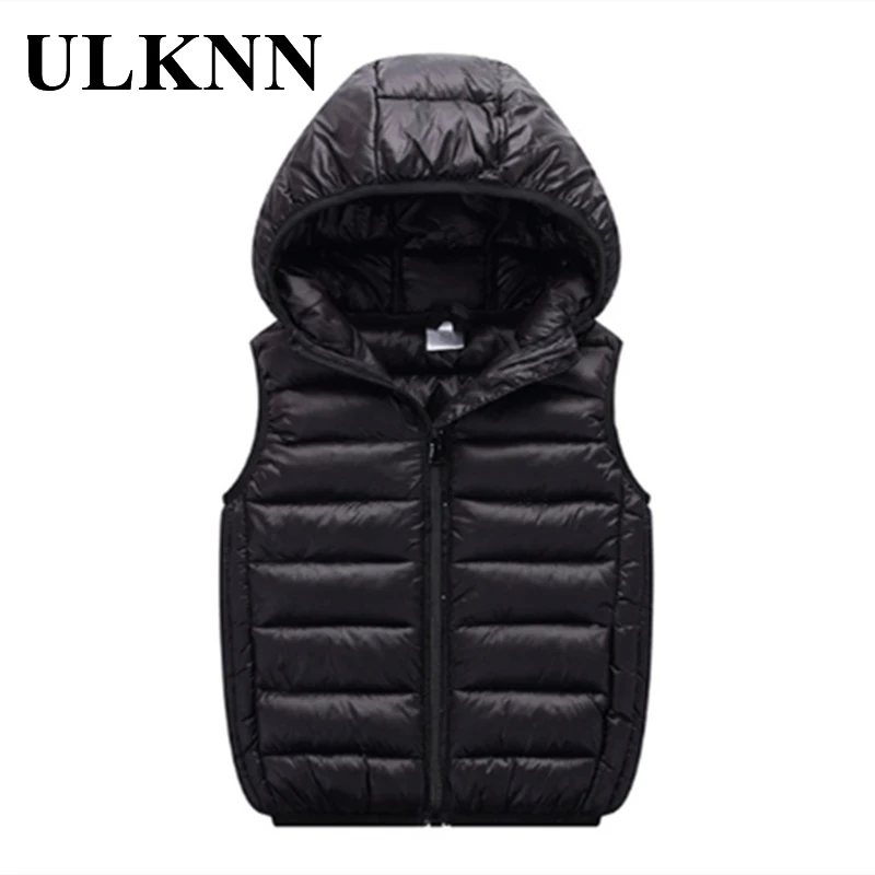 

Vest Kids Children For Spring Autumn Girls Boys Sleeveless Jackets Winter Waistcoat Students Clothes Warm Coats Outerwears