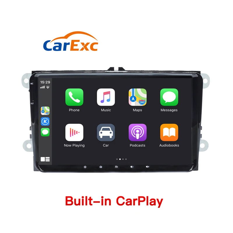 9 дюймов Авторадио с сенсорным экраном с CarPlay для VW Passat Jetta Tiguan POLO GOLF MAGOTAN gps навигация Muiltmedia плеер
