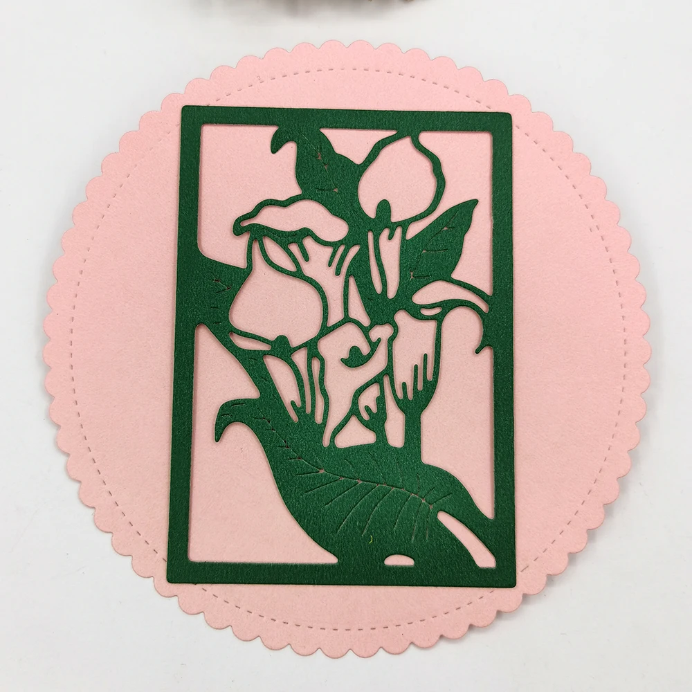 

Square Flower Metal Cutting Dies For DIY Scrapbooking Album Cardmaking Decorative Embossing Making Paper Craft Knife Mold