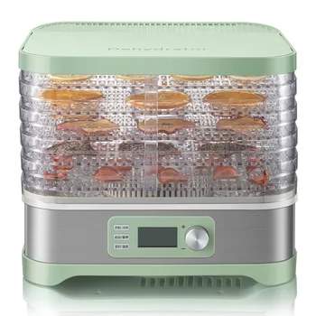 

220V 5 Layers Household Snacks Food Dryer Fruit Dehydrator Vegetables Pet Meat Food Dehydration Air Dryer Dehydrator Snack