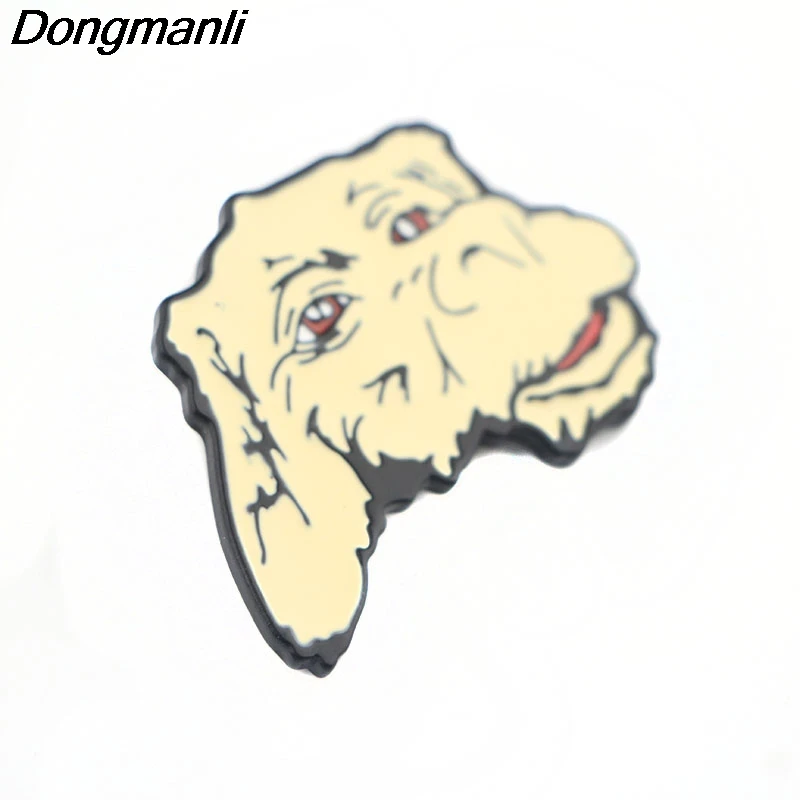 P2311 Dongmanli The Neverending Story Falcor Дракон Удачи эмалированная булавка металлическая брошь