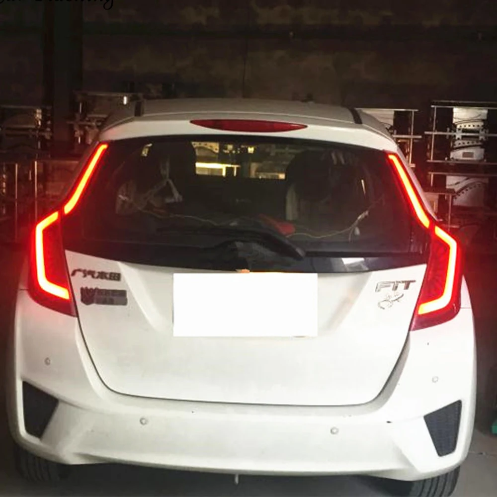 Автомобильный мигающий 2 шт. задний светильник для Honda JAZZ Fit 2014 2015 2016 2017 2018