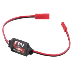 Compact DC-DC Converter Step Down Module - 3A 5V 12V - Black & Red - RC Airplane Accessory (3A 12V)
