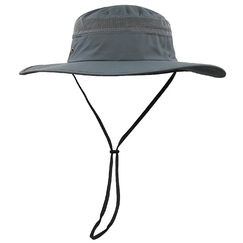 Dry Quick Oversize Panama Hat Cap Big Head Man Outdoor Fishing Sun Hat Lady Beach Plus Size Boonie Hat 55-59cm 60-65cm_voghion.com