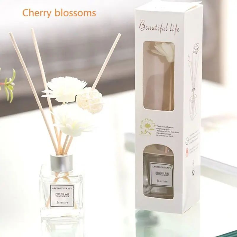 Cherry blossoms Беспламенный ароматерапия эфирное масло длительный аромат запах антиперспирант свежий воздух аромат - Цвет: Cherry blossoms